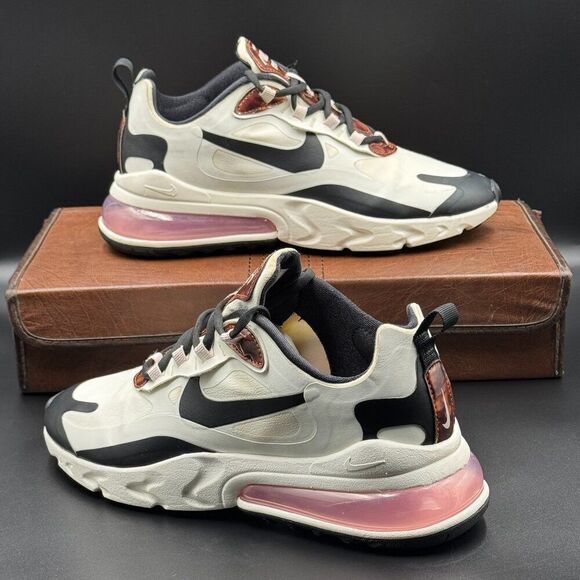 Nike Wmns Air Max 270 React 'Tortoise Shell' - Picture 1 of 9